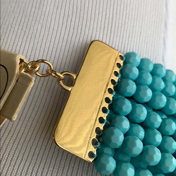 11 Multi layers blue necklace and earrings… - Picture 4 of 5